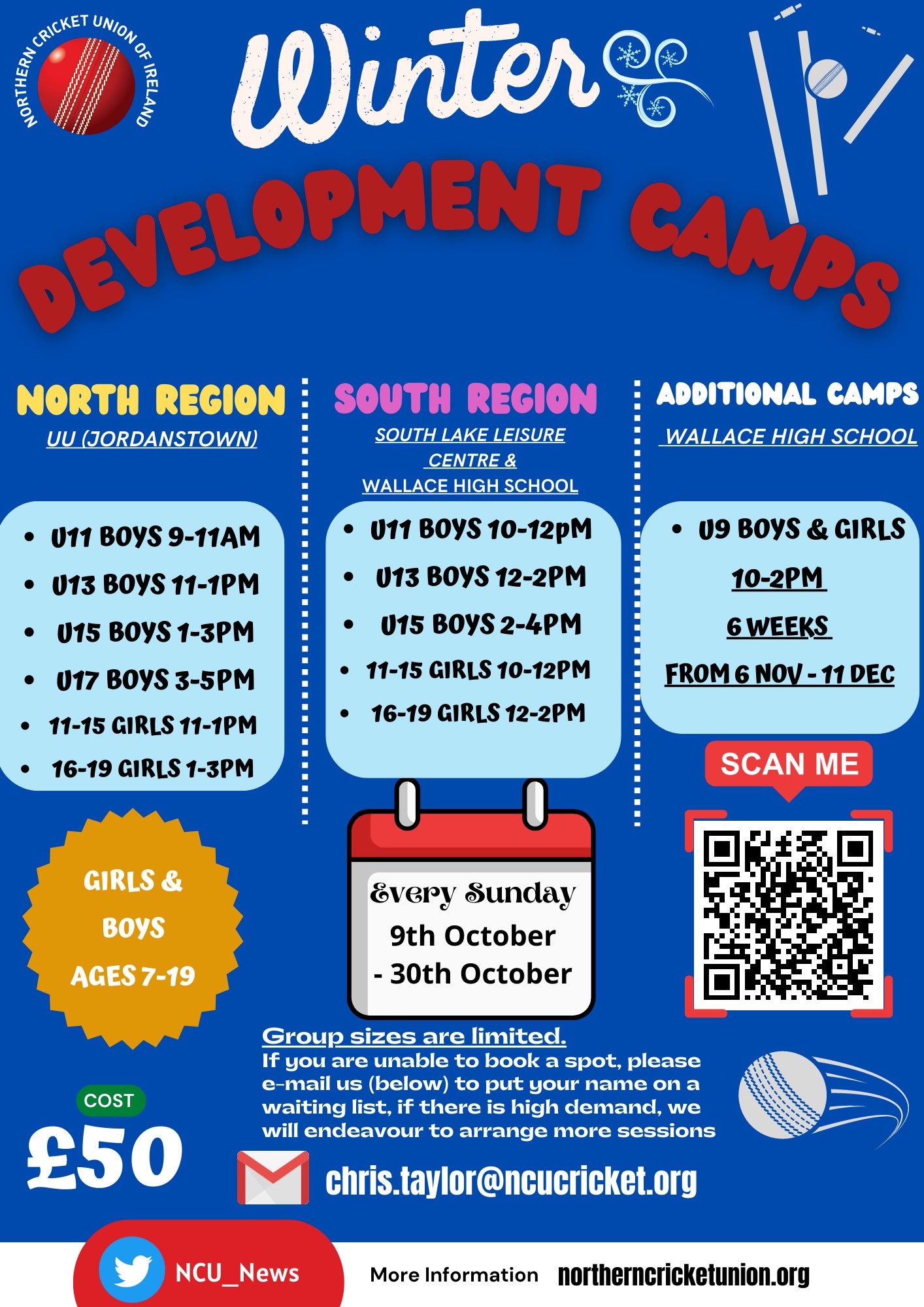 NCU Winter Development Camps